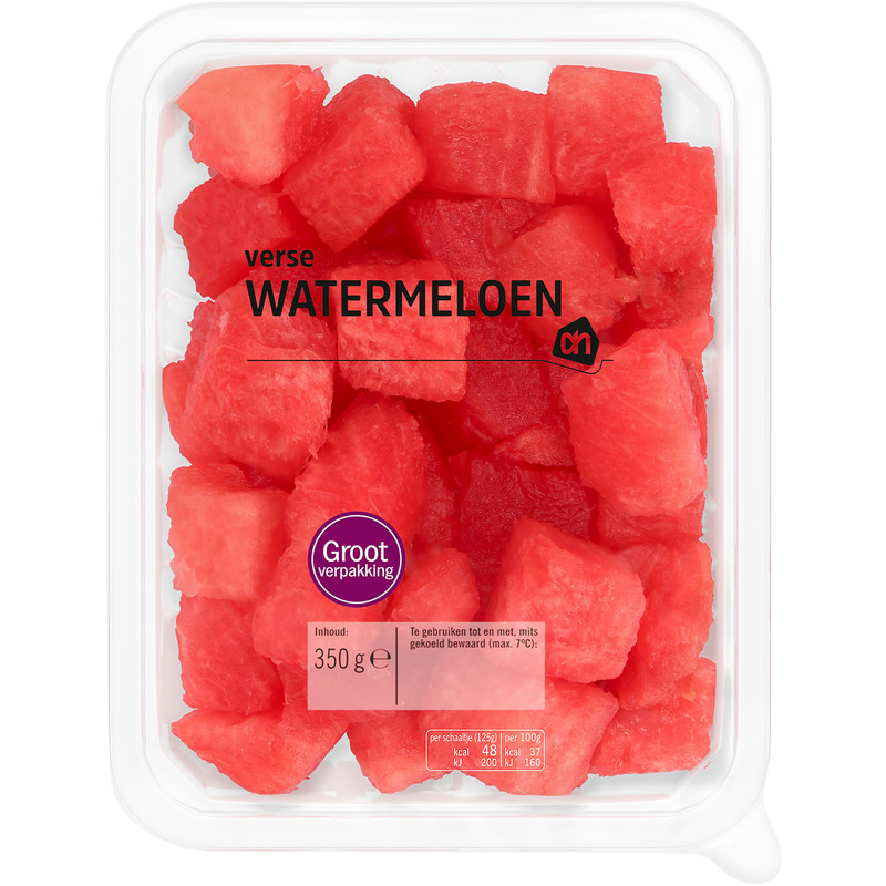 Een afbeelding van AH Watermeloen grootverpakking