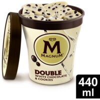 Magnum White chocolate & cookies