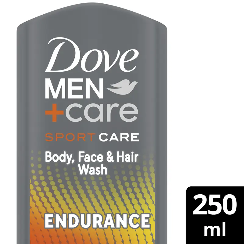 Dove Sport endurance body + face + hair wash