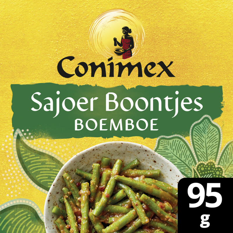 Een afbeelding van Conimex Boemboe sajoer boontjes