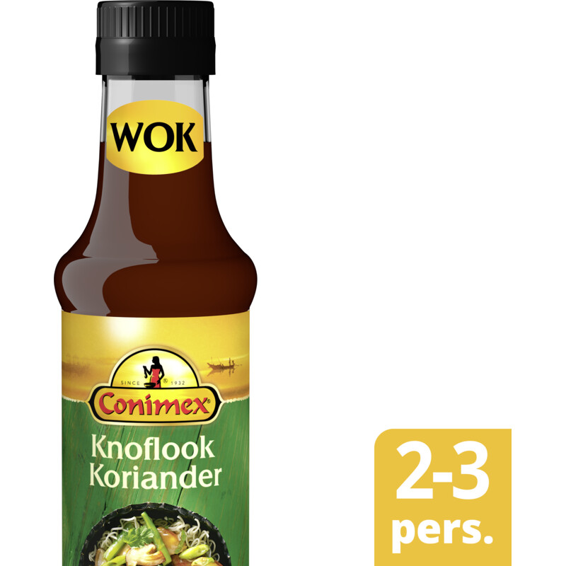 Conimex Woksaus knoflook koriander bestellen Albert Heijn