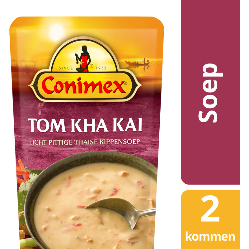 Een afbeelding van Conimex Tom kha kai soep
