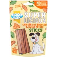 Een afbeelding van Good boy Super licious sticks chicken broccoli