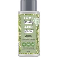 Een afbeelding van Love Beauty & Planet Rosemary & vetiver shampoo