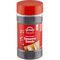 Een afbeelding van Saitaku Geroosterd zwart sesamzaad