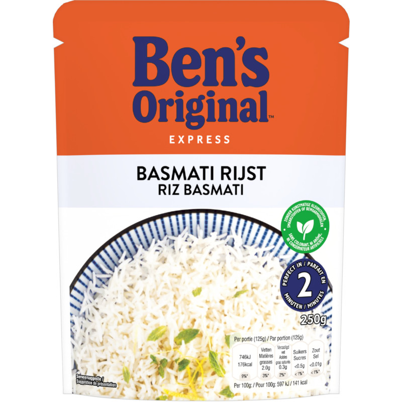 Een afbeelding van Uncle Ben's Basmati rijst bel