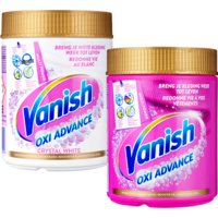Een afbeelding van Vanish Oxi Advance Color en White