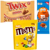 Een afbeelding van Twix & M&M'S chocolade pakket