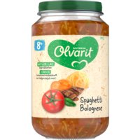 Een afbeelding van Olvarit 8+ mnd spaghetti bolognese