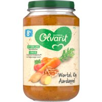 Een afbeelding van Olvarit 8+ mnd wortel kip aardappel