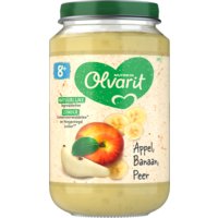 Een afbeelding van Olvarit 8+ mnd appel banaan peer
