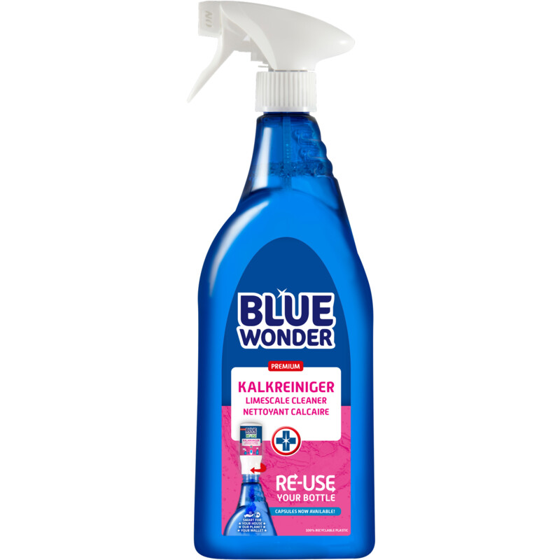 Een afbeelding van Blue Wonder Kalkreiniger