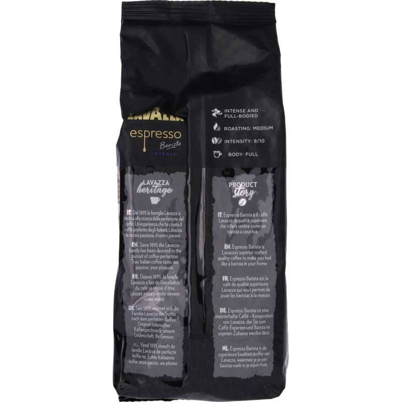 Een afbeelding van Lavazza Espresso barista intenso koffiebonen