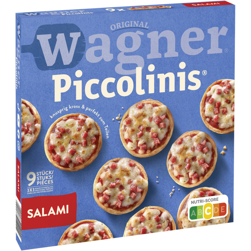 Een afbeelding van Wagner Piccolinis mini pizza salami