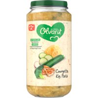 Een afbeelding van Olvarit 12+ mnd courgette kip pasta