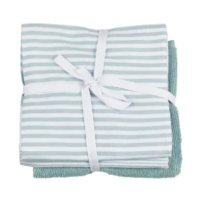 pdp-image-AH Keukentextielset streep mint