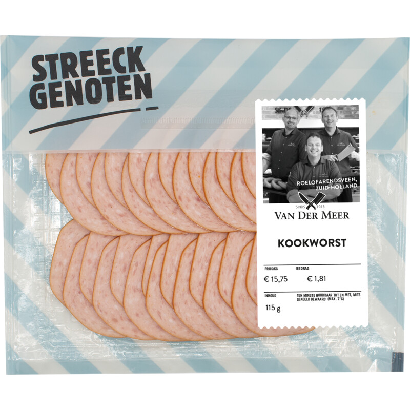 Een afbeelding van Streeckgenoten Kookworst