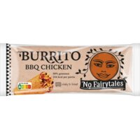 Een afbeelding van No Fairytales Burrito BBQ chicken