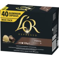 Een afbeelding van L'OR Espresso forza capsules maxi pack