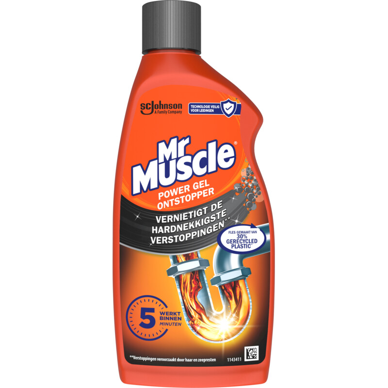 Een afbeelding van Mr Muscle Power gel ontstopper