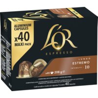 Een afbeelding van L'OR Lungo estremo capsules maxi pack