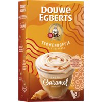 Een afbeelding van Douwe Egberts Verwenkoffie caramel