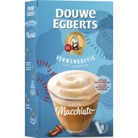 Een afbeelding van Douwe Egberts Verwenkoffie latte macchiato oploskoffie