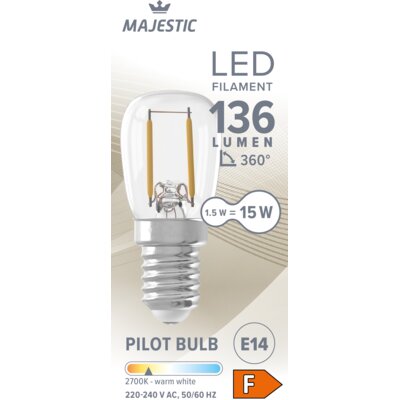 pdp-image-Majestic Led fil schakel helder E14 15W