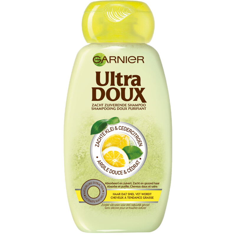 Een afbeelding van Ultra Doux Shampoo klei cedercitroen BEL