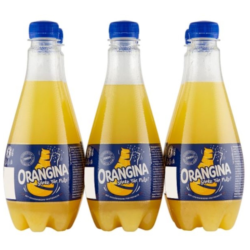Een afbeelding van Orangina Fles tray