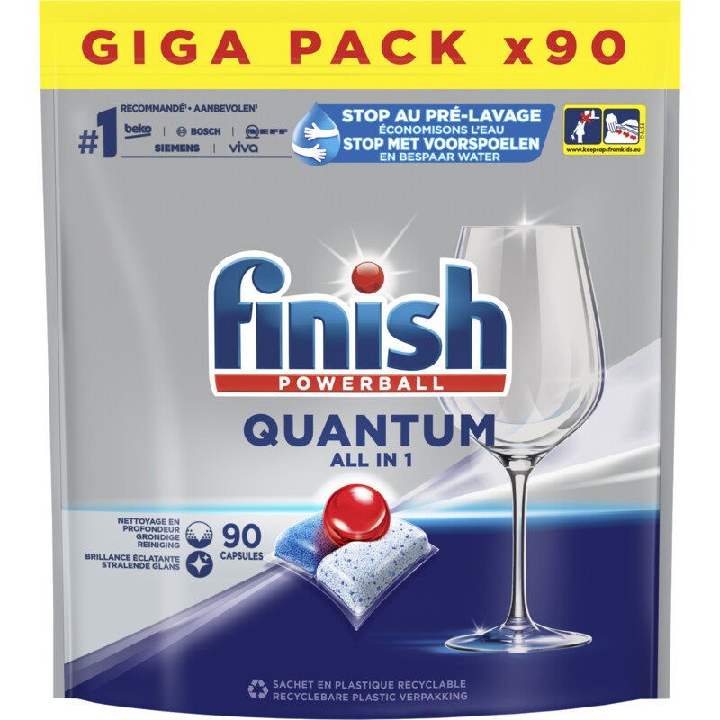 Een afbeelding van Finish Quantum all-in-1 giga pack