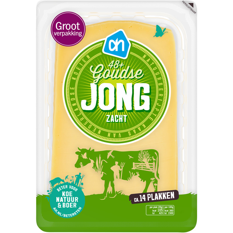 Een afbeelding van AH Goudse jong 48+ plakken voordeel