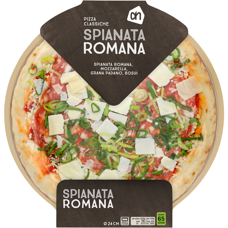 Een afbeelding van AH Pizza spianata romana