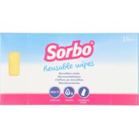 Een afbeelding van Sorbo Herbruikbare wipes pastel