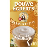 Een afbeelding van Douwe Egberts Verwenkoffie latte vanilla