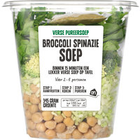 Een afbeelding van AH Verse pureersoep broccoli spinazie