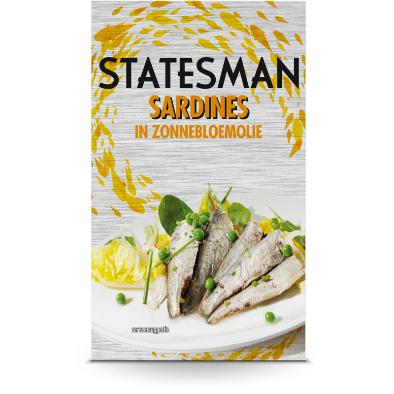 Een afbeelding van Statesman Sardines in zonnebloemolie
