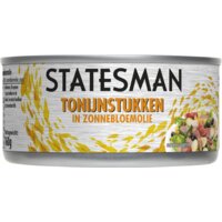 Een afbeelding van Statesman Tonijn stukken in zonnebloemolie