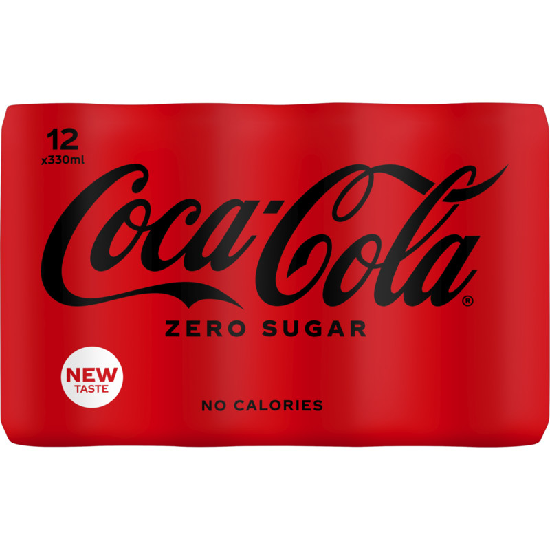 Een afbeelding van Coca-Cola Zero sugar 12-pack
