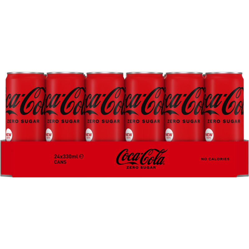 Een afbeelding van Coca-Cola Zero sugar tray