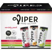 Een afbeelding van Viper Hard seltzer variety 6-pack
