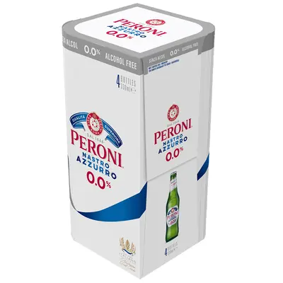 pdp-image-Peroni Nastro azzurro Italiaans bier 0.0 4-pack