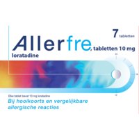 Een afbeelding van Allerfre Hooikoorts & allergie tabletten