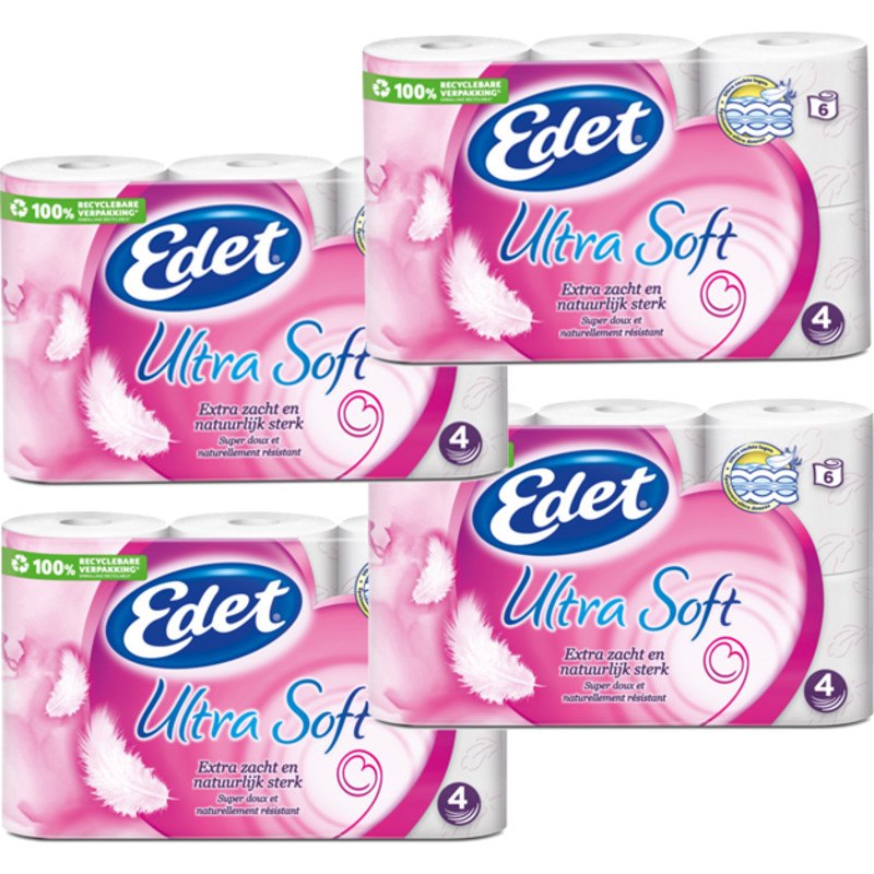 Een afbeelding van Edet Ultra Soft toiletpapier