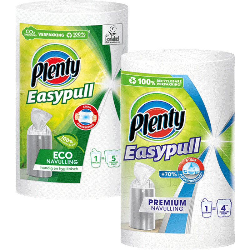 Een afbeelding van Plenty Easypull Premium + Eco navulrol