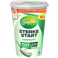 Een afbeelding van Campina Sterke start yoghurt mild en licht