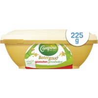 Een afbeelding van Campina Botergoud gezouten grasboter kuipje