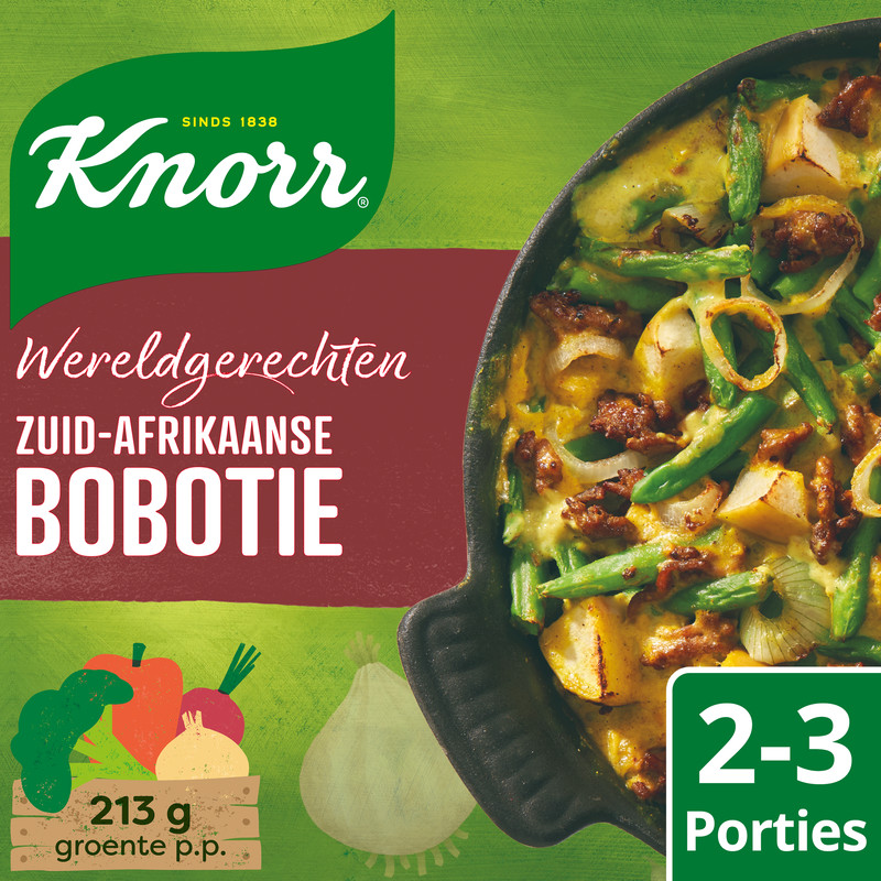 Een afbeelding van Knorr Wereldgerechten Zuid-Afrikaanse bobotie