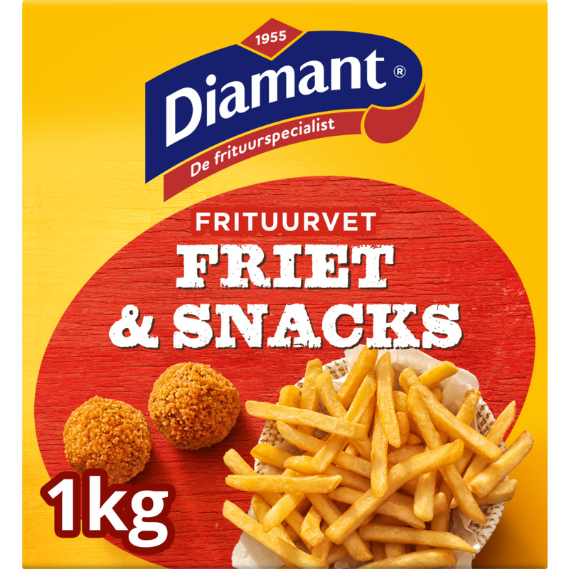 Een afbeelding van Diamant Friet & snacks vast frituurvet