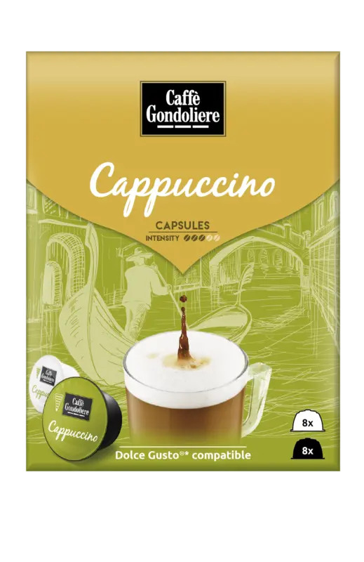 Caffè Gondoliere Dolce gusto compatible cappuccino